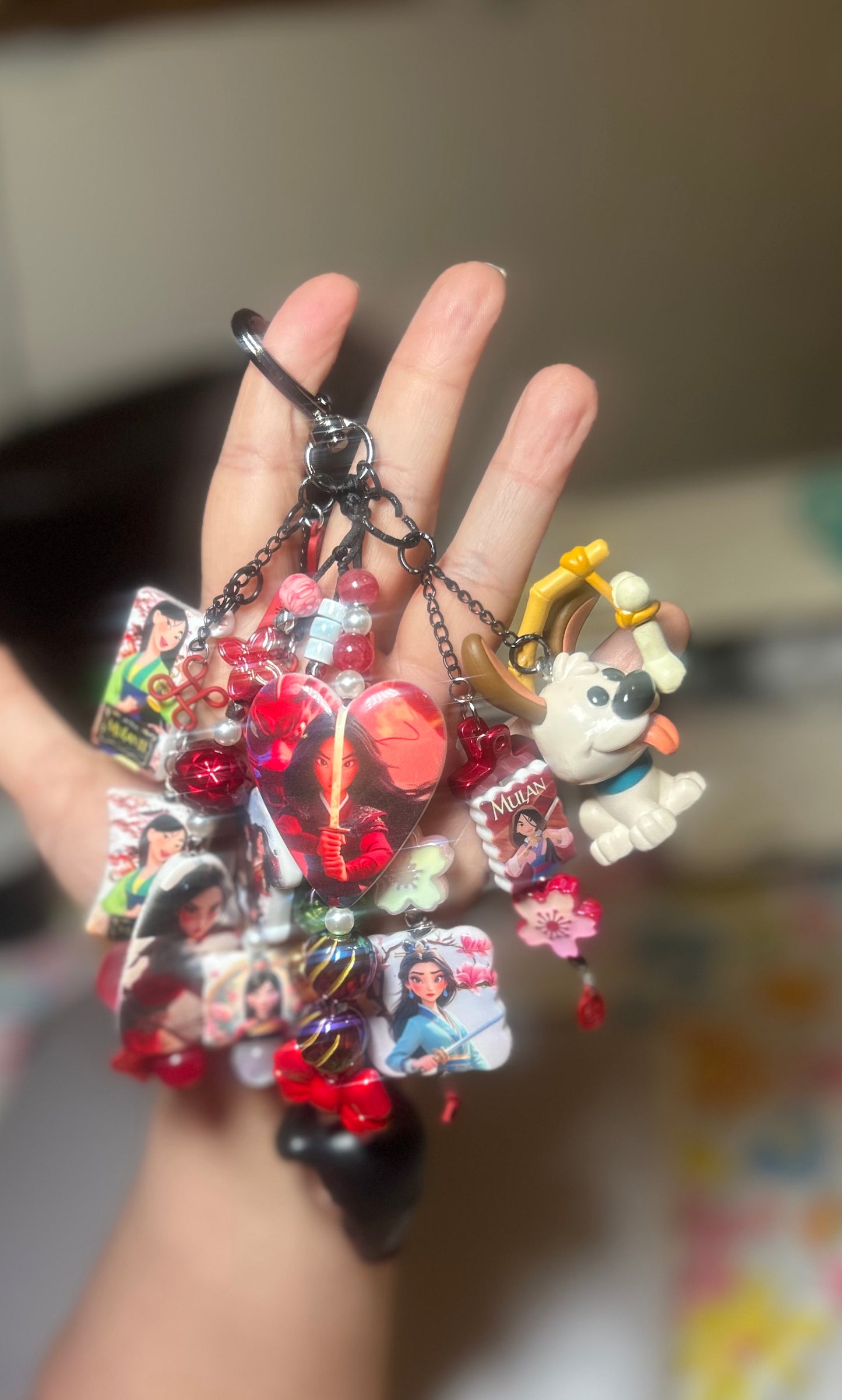 Handmade Beaded Bag Charms