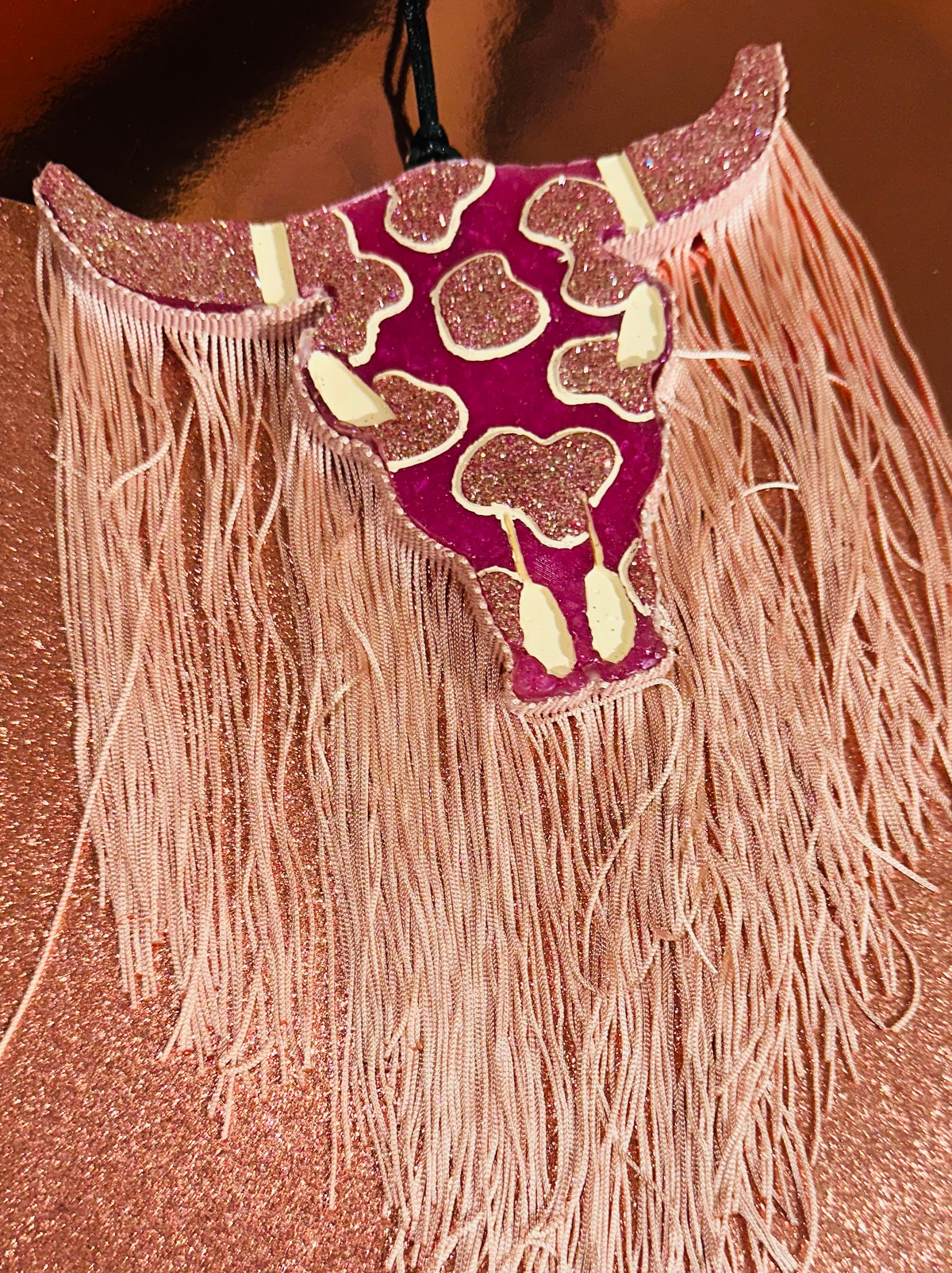 Handmade Bull Skull Fringe Freshie|Western Car Air Freshener