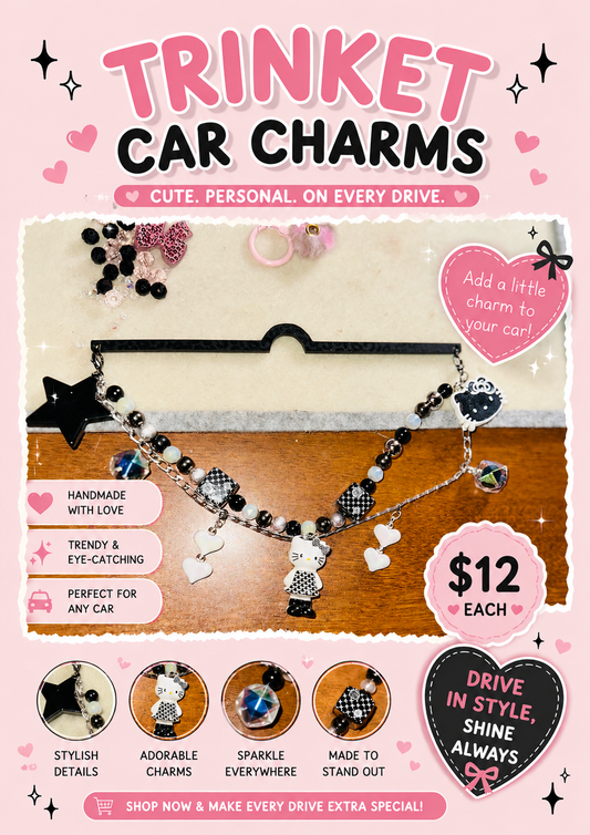 Trinket car charms